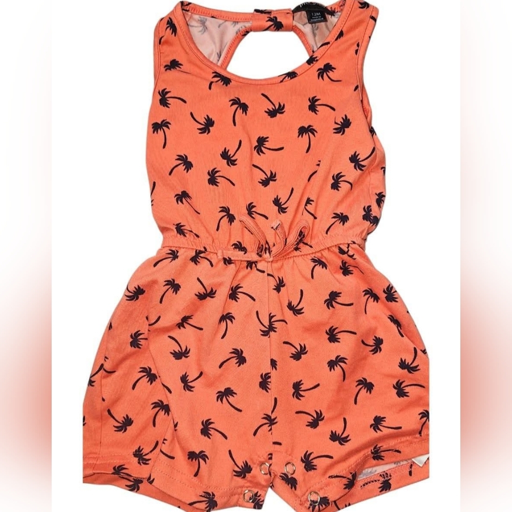 🌴 Picapino 12m Girls Romper